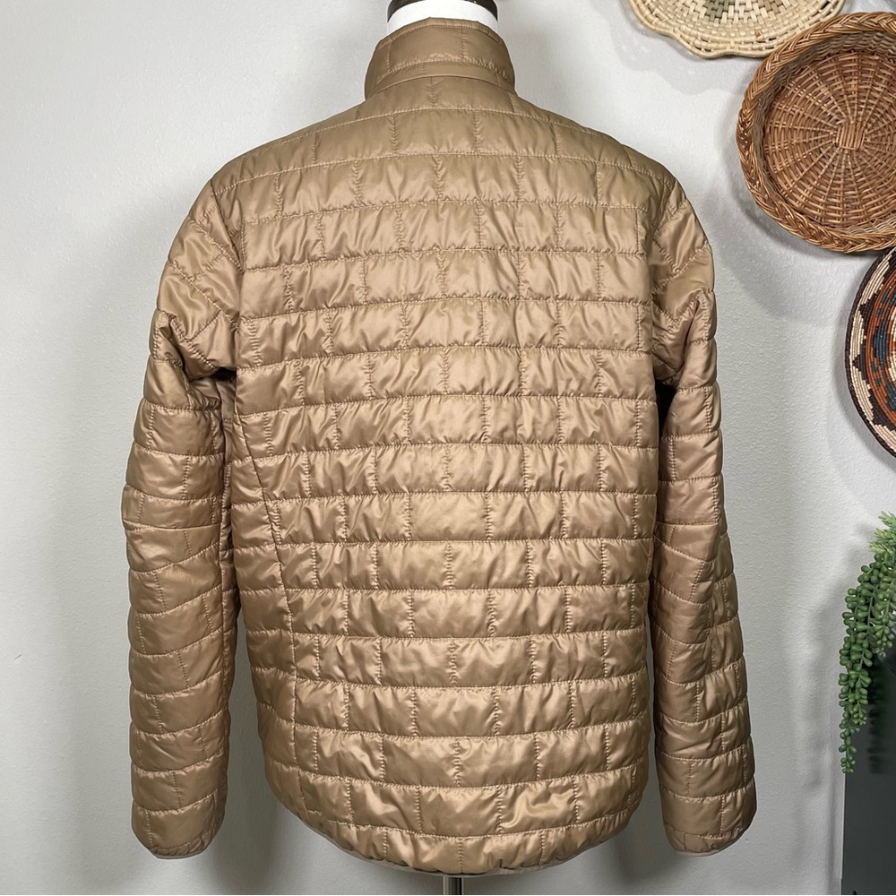 Patagonia Nano Puff Jacket Gold 1/2 Zip Quilted Puffer Pullover Coat Men's Large - Picture 5 of 16